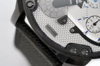 Diesel DZ7420 Mr. Daddy 2.0 Chronograph Men's Watch – Grey Dial & Black Nylon Strap
