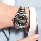 longines Conquest 41mm - Sunray Black on Bracelet