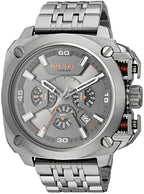 Diesel DZ7344 BAMF Chronograph Men's Watch – Gray Dial & Gray Stainless Steel Strap