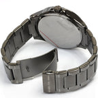Armani Exchange Hampton AX2135 Men's Chronograph Watch – Grey Dial with Coordinated Grey Stainless Steel Strap