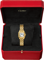Panthère de Cartier Mini Model | 19mm, 18K Yellow Gold, Silver Dial, Ref. WGPN0048
