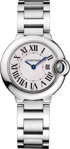 Ballon Bleu de Cartier 28 | 28mm, Steel, Silvered Dial