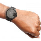 Diesel DZ4355 Mega Chief Chronograph Men's Watch – Black Dial & Black Stainless Steel Strap
