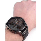 Diesel DZ7315 Mr. Daddy 2.0 Chronograph Men's Watch – Grey Dial & Grey Stainless Steel Strap