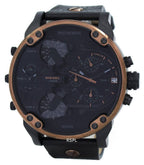 Diesel DZ7400 Mr. Daddy 2.0 Chronograph Men's Watch – Black Dial & Black Stainless Steel Strap
