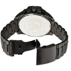 Diesel DZ4283 Mega Chief Chronograph Men's Watch – Black Dial & Black Steel Strap