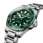 longines HydroConquest 39mm - Green on Bracelet