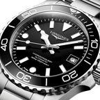 longines HydroConquest 39mm - Black on Bracelet