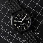 Black FKM Waffle Strap