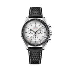 Speedmaster Moonwatch Professional Chronograph Sapphire 42mm - White on Leather Strap