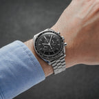 Speedmaster Moonwatch Professional Hesalite 42mm - Black on Bracelet