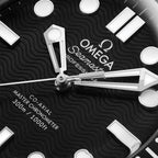OMEGA Seamaster Diver 300M Aluminum Bezel 42mm - Black on Rubber Strap