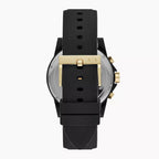 Armani Exchange Outerbanks AX7105 Men's Chronograph Watch – Black Dial with Black Stainless Steel Strap