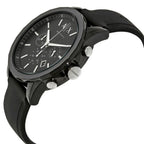 Armani Exchange Outerbanks AX1326 Men's Chronograph Watch – Black Dial with Black Silicone Strap