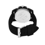 Armani Exchange Outerbanks AX1326 Men's Chronograph Watch – Black Dial with Black Silicone Strap