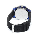 Armani Exchange Outerbanks AX1339 Men's Chronograph Watch – Black Dial with Black Silicone Strap