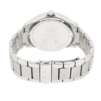 Armani Exchange Hampton AX2103 Men's Chronograph Watch – Black Dial with Silver-Tone Stainless Steel Strap