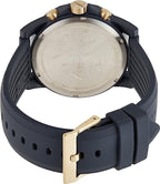 Armani Exchange Outerbanks AX1335 Men's Chronograph Watch – Blue Dial with Blue Silicone Strap