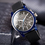 Armani Exchange Outerbanks AX1339 Men's Chronograph Watch – Black Dial with Black Silicone Strap