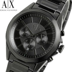 Armani Exchange Drexler AX2601 Men's Chronograph Watch – Black Dial with Black Stainless Steel Strap