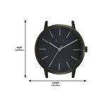 Armani Exchange Cayde AX2701 Men's Analog Watch – Black Dial with Black Stainless Steel Strap