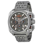 Diesel DZ7344 BAMF Chronograph Men's Watch – Gray Dial & Gray Stainless Steel Strap