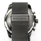 Diesel DZ4527 Mega Chief Chronograph Men's Watch – Black Dial & Black Mesh Strap