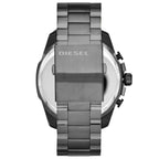 Diesel DZ4466 Mega Chief Chronograph Men's Watch – Grey Dial & Grey Stainless Steel Strap