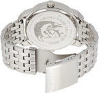 Diesel DZ7305 Mini Daddy Dual Time Men's Watch – Silver Dial & Stainless Steel Strap