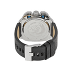 Diesel DZ7345 BAMF Chronograph Men's Watch – Black Dial & Black Leather Strap