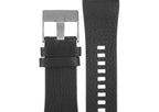 Diesel DZ7377 Uber Chief Two-Hand Men's Watch – Black Dial & Black Leather Strap