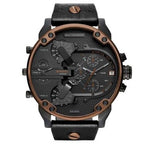 Diesel DZ7400 Mr. Daddy 2.0 Chronograph Men's Watch – Black Dial & Black Stainless Steel Strap