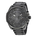 Diesel DZ4355 Mega Chief Chronograph Men's Watch – Black Dial & Black Stainless Steel Strap