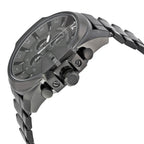 Diesel DZ4355 Mega Chief Chronograph Men's Watch – Black Dial & Black Stainless Steel Strap