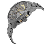 Diesel DZ4466 Mega Chief Chronograph Men's Watch – Grey Dial & Grey Stainless Steel Strap