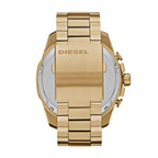 Diesel DZ7333 Mr. Daddy 2.0 Chronograph Men's Watch – Black Dial & Gold Stainless Steel Strap