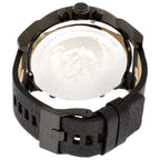Diesel DZ7350 Mr. Daddy 2.0 Chronograph Men's Watch – Black Dial & Black Leather Strap