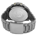 Diesel DZ4479 Mega Chief Chronograph Men's Watch – Grey Dial & Black Stainless Steel Strap