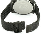 Diesel DZ4527 Mega Chief Chronograph Men's Watch – Black Dial & Black Mesh Strap