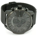 Diesel DZ4527 Mega Chief Chronograph Men's Watch – Black Dial & Black Mesh Strap