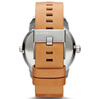 Diesel DZ7308 Mini Daddy Chronograph Men's Watch – Blue & Black Dial & Brown Leather Strap
