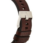 Diesel DZ7343 BAMF Chronograph Men's Watch – Beige Dial & Brown Leather Strap