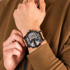 Diesel DZ7406 Mr. Daddy 2.0 Chronograph Men's Watch – Grey Dial & Brown Leather Strap