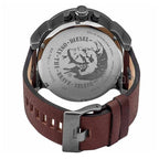 Diesel DZ7314 Mr. Daddy Chronograph Men's Watch – Blue Dial & Brown Leather Strap