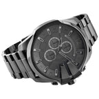 Diesel DZ4282 Mega Chief Chronograph Men's Watch – Grey Dial & Grey Stainless Steel Strap