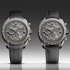 OMEGA Speedmaster Grey Side of the Moon Grey Ceramic 44.25mm - Grey on Fabric Strap