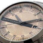 Armani Exchange Hampton AX2194 Men's Chronograph – Grey Dial with Matching Grey Stainless Steel Strap