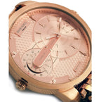 Diesel DZ7318 Mini Daddy Men's Watch – Rose Gold Dial & Rose Gold Stainless Steel Strap
