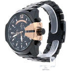 Diesel DZ4309 Mega Chief Chronograph Men's Watch – Black Dial & Black Stainless Steel Strap