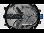 Diesel DZ7420 Mr. Daddy 2.0 Chronograph Men's Watch – Grey Dial & Black Nylon Strap
